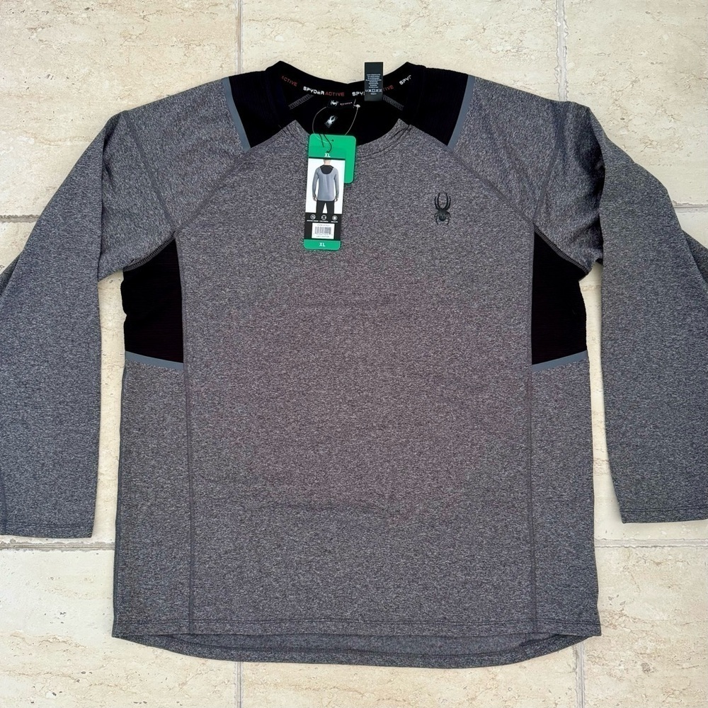NWT! Spyder Sweat Shirt, long sleeve, Size XL